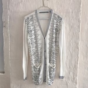 Cynthia Vincent linen cardi